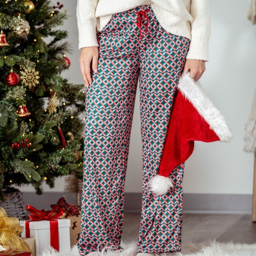 Jingle Bell Holiday Pajama Pants