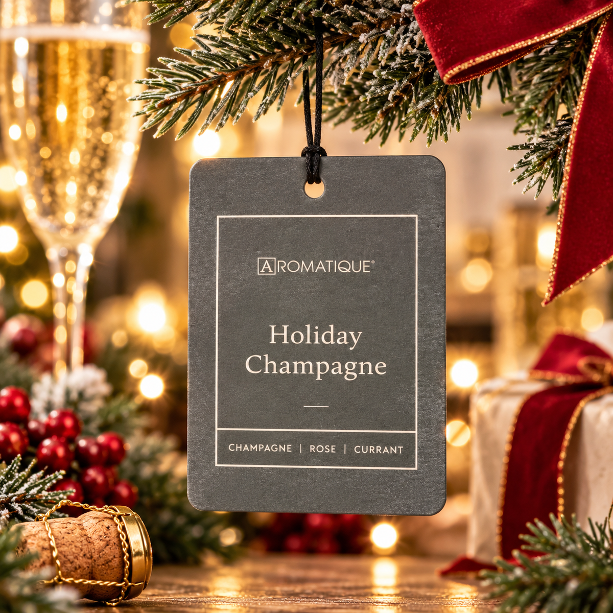 NEW! Holiday Champagne - Aroma Card