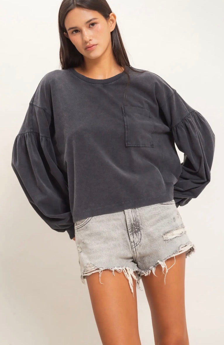 The Lacey Top | Black