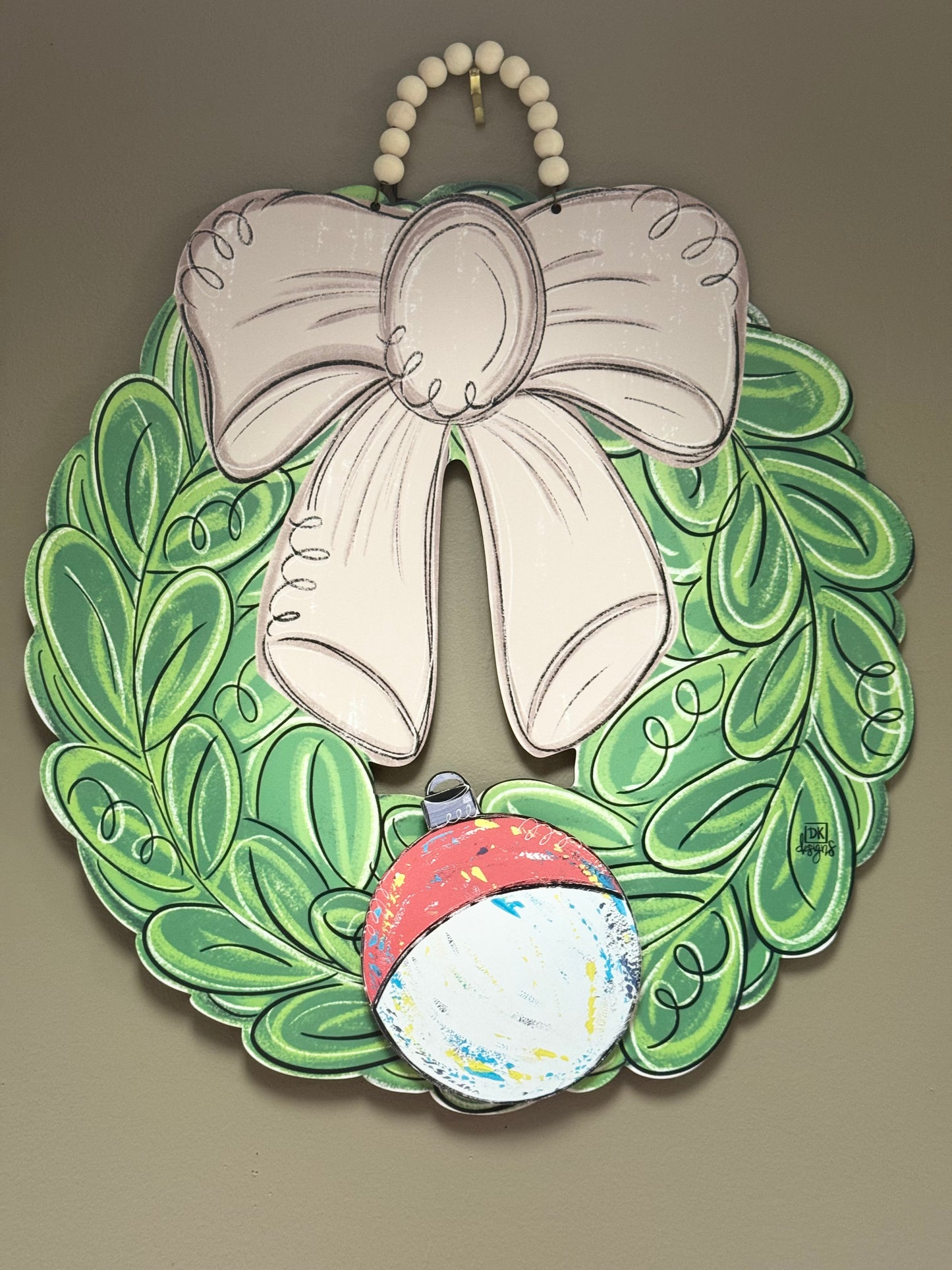 Front Porch Fancy Door Hanger | with Velcro for Mini |