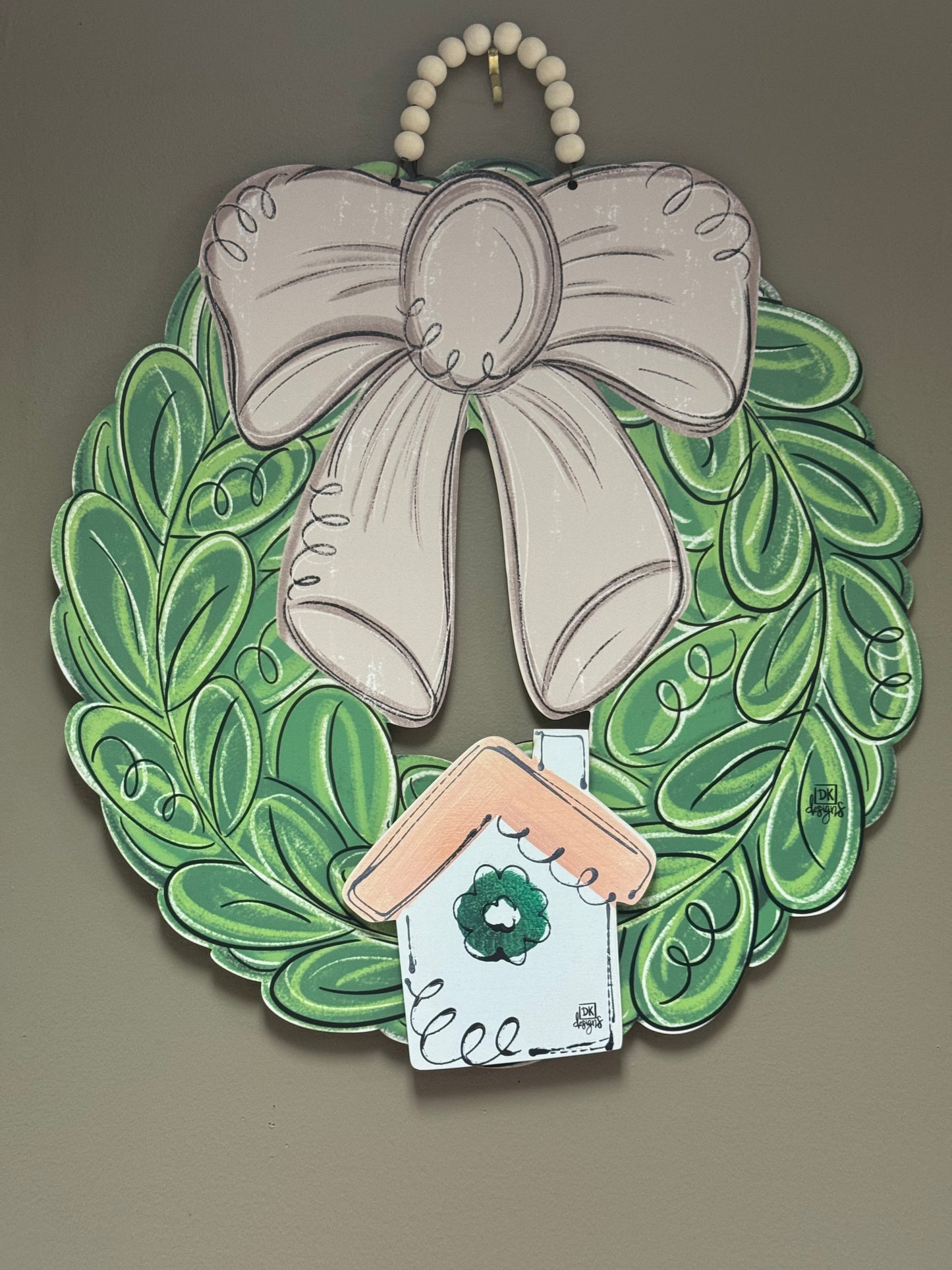 Front Porch Fancy Door Hanger | with Velcro for Mini |