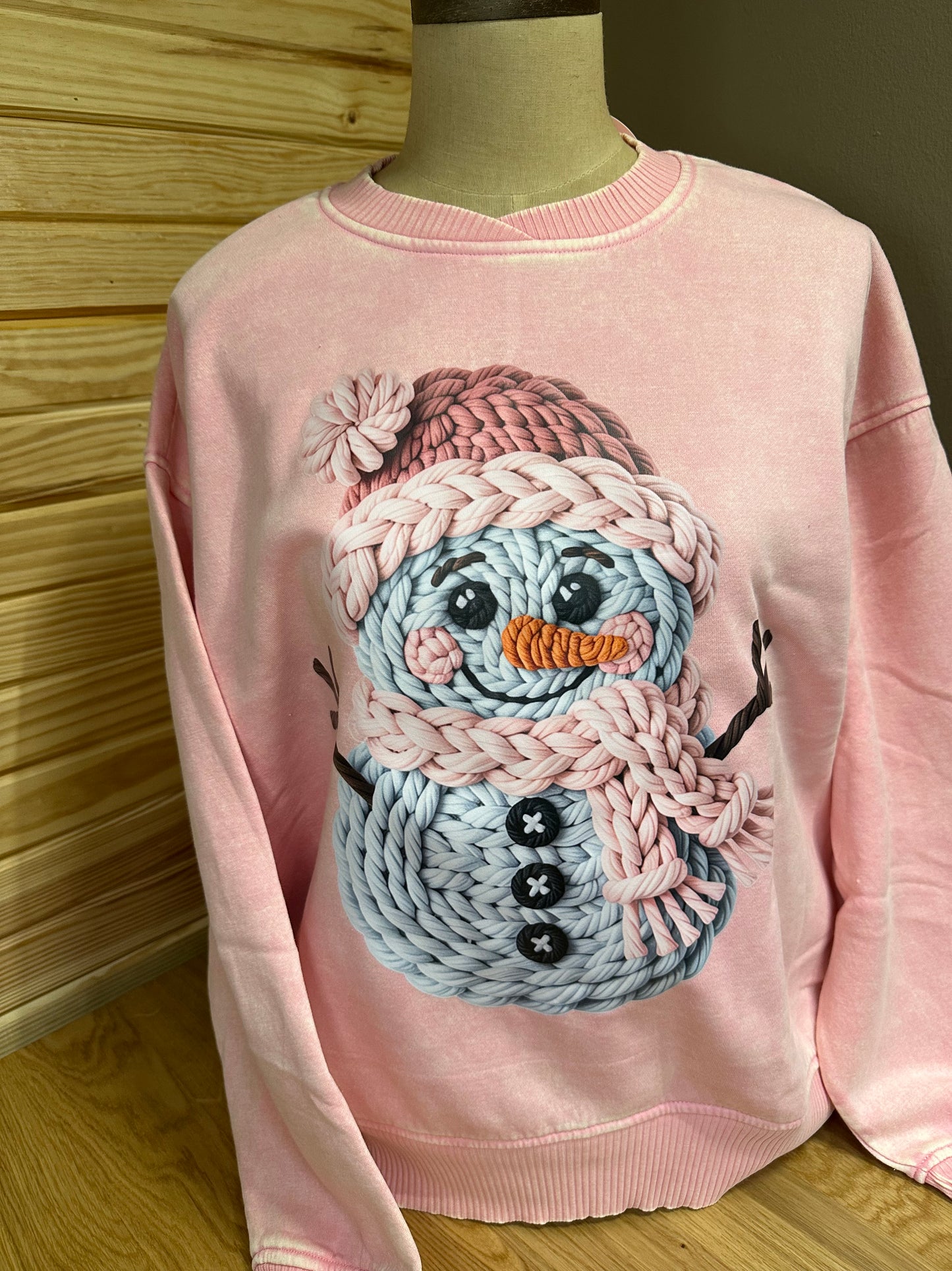 Pink Knit Frosty