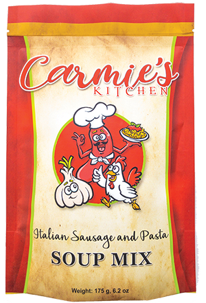 Italian Sausage and Pasta Soup Mix | Carmie's Kitchen
