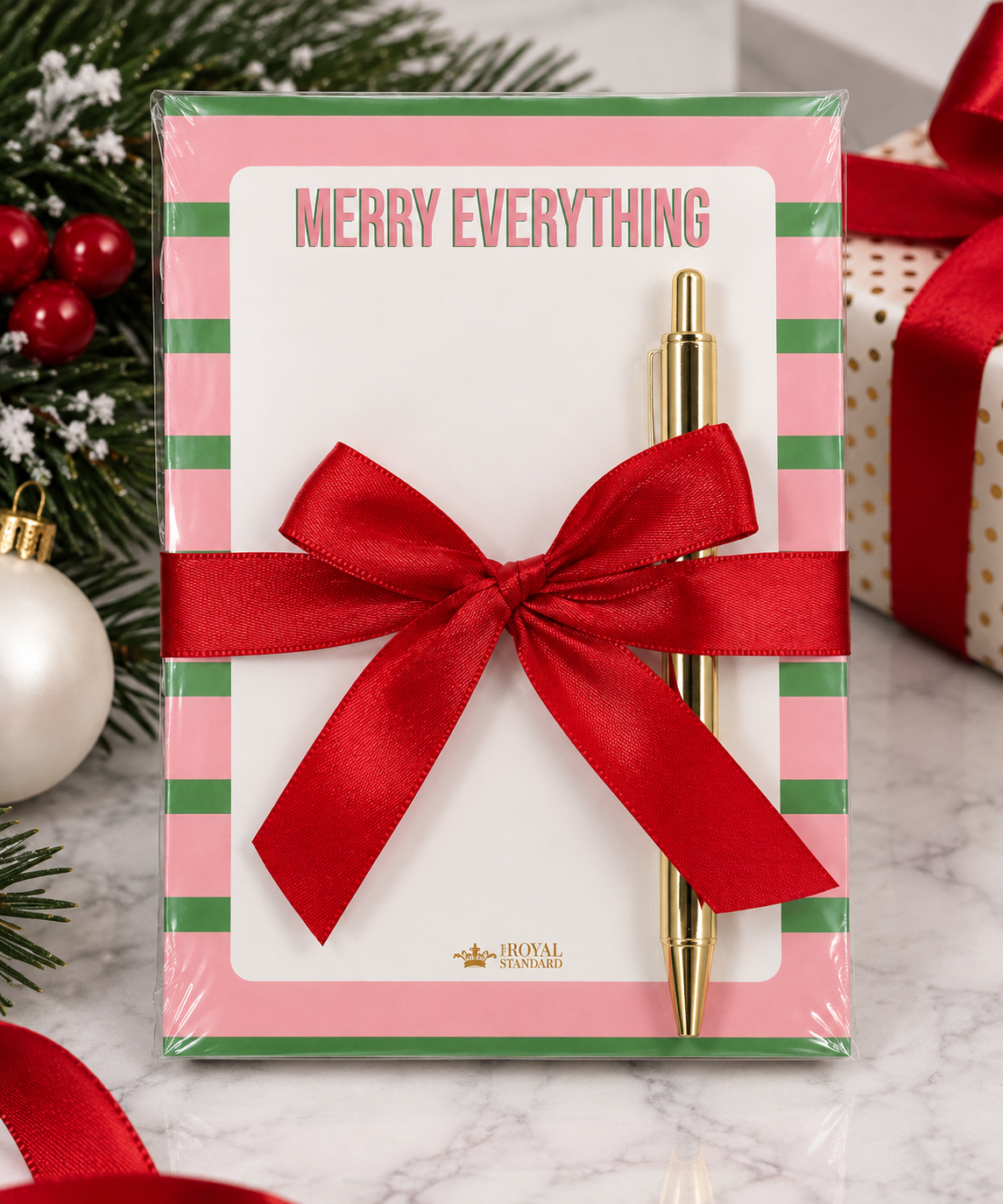 Merry Everything Notepad Gift Set