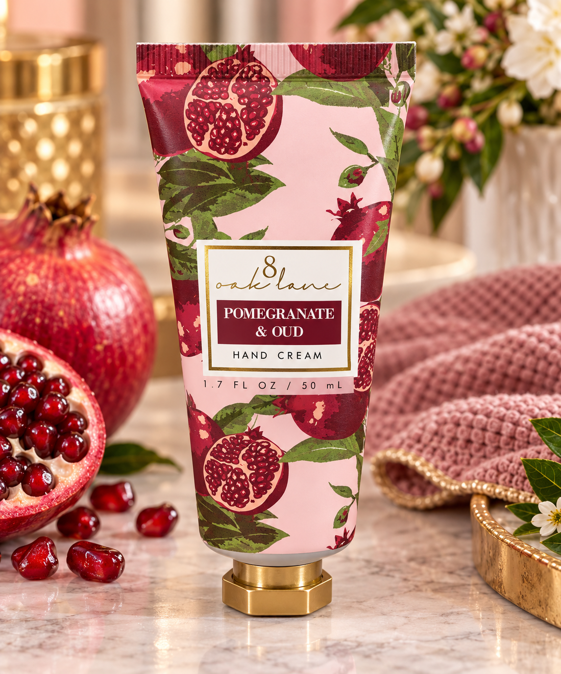 Pomegranate & Oud Hand Cream | 1.7 oz