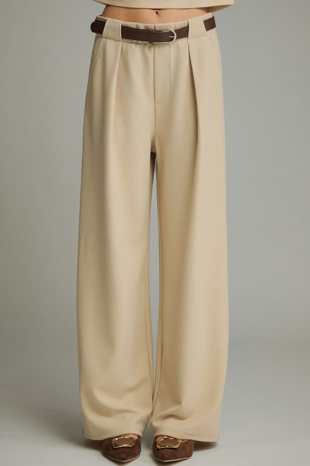 Business Casual Pants | Belt Included