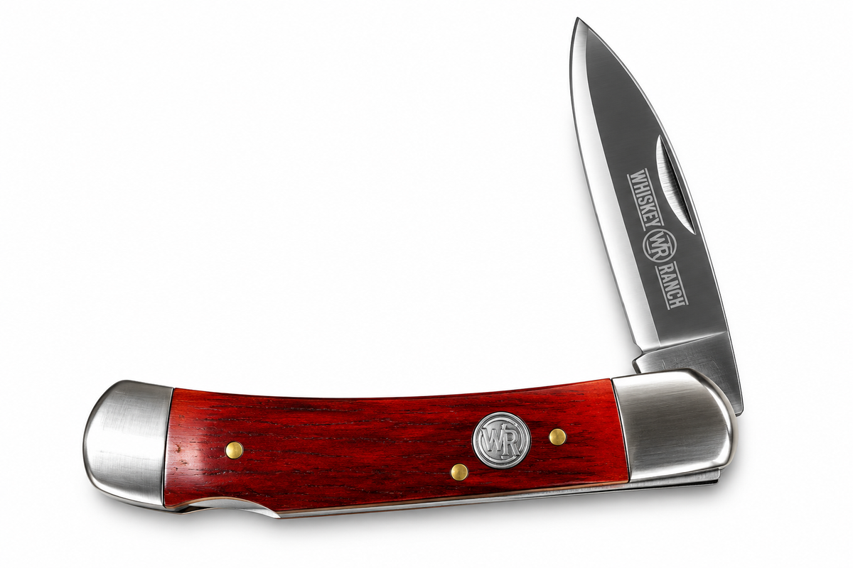 Black Cherry Lock Blade Knife