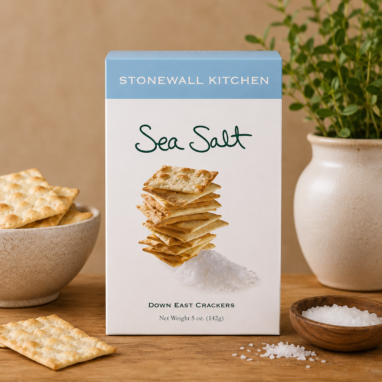Sea Salt Flatbread Crisps