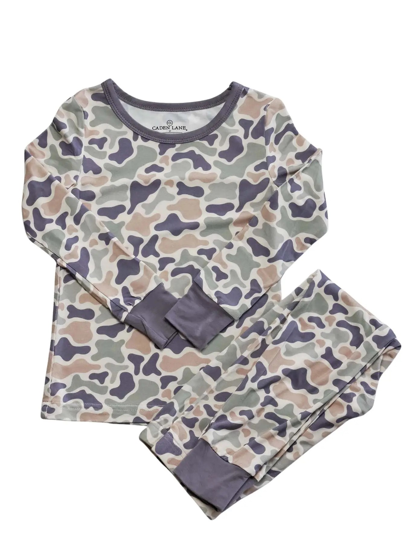 Camo Cutie 2-Piece Pajama Set