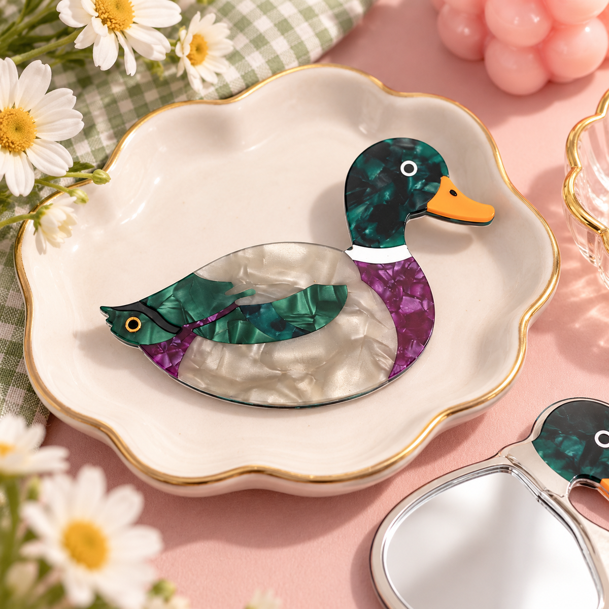 Mallard Duck Mirror | Living Royal