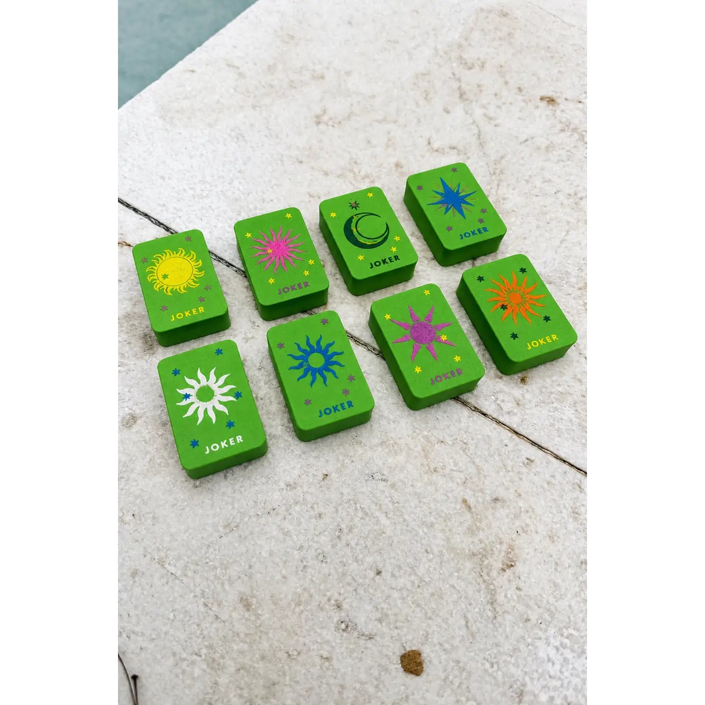 Floating Mahjong Tiles