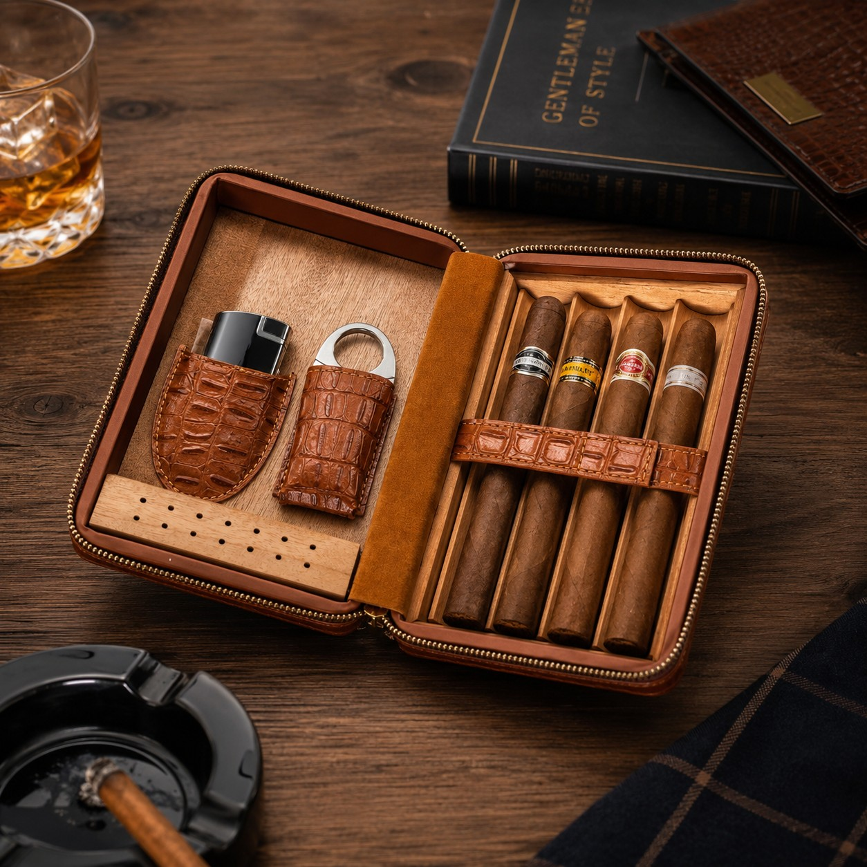 Cain Cigar Case