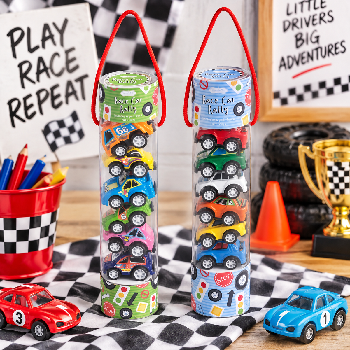 Race Car Rally Tube