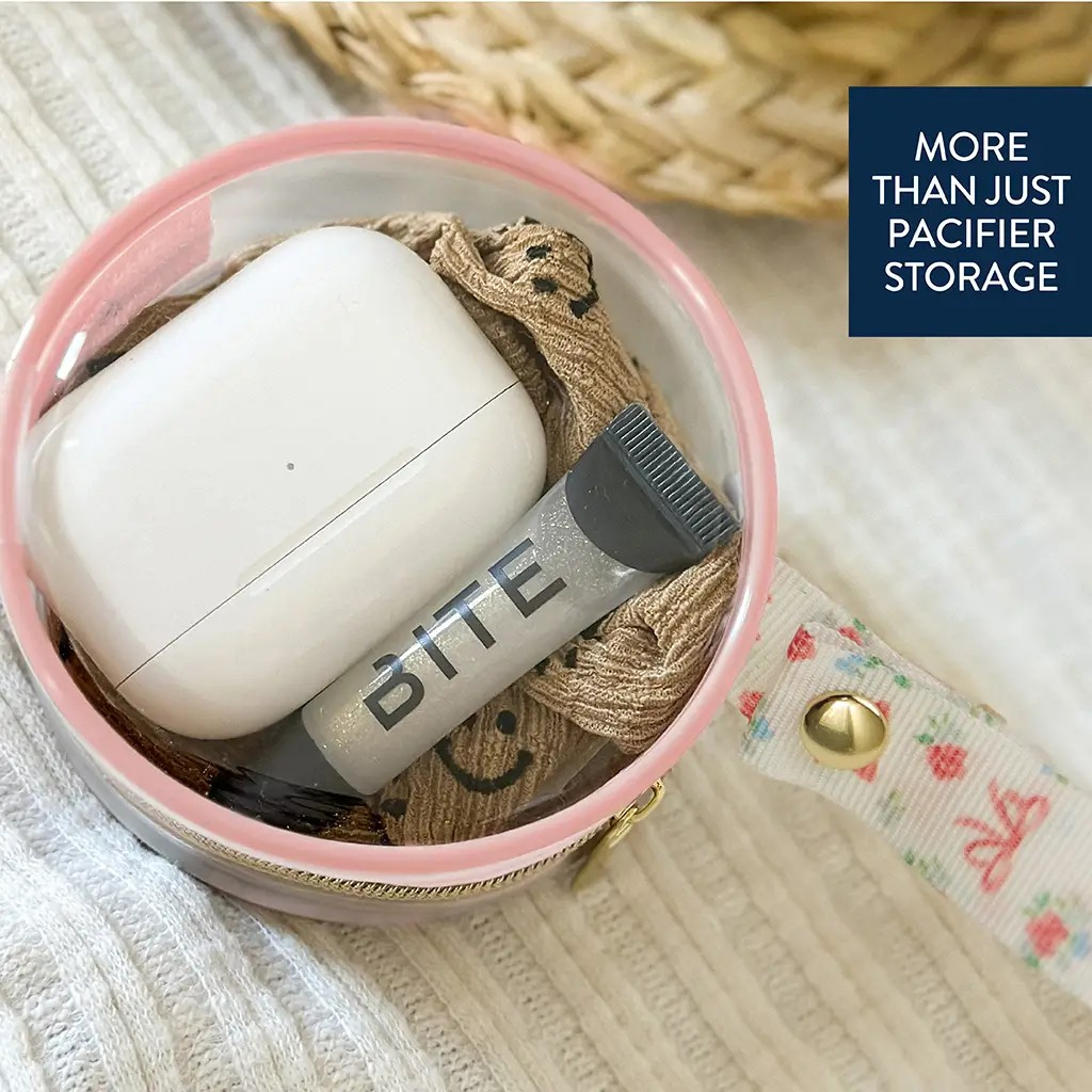 Ribbons and Bows Paci Case | Itzy Ritzy