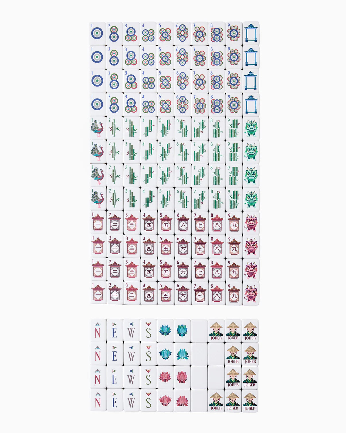 Drake Mahjong Tiles | Oh My Mahjong