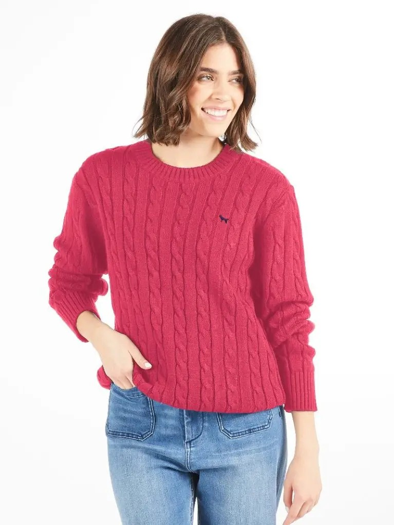 Sweet Scarlet Sweater