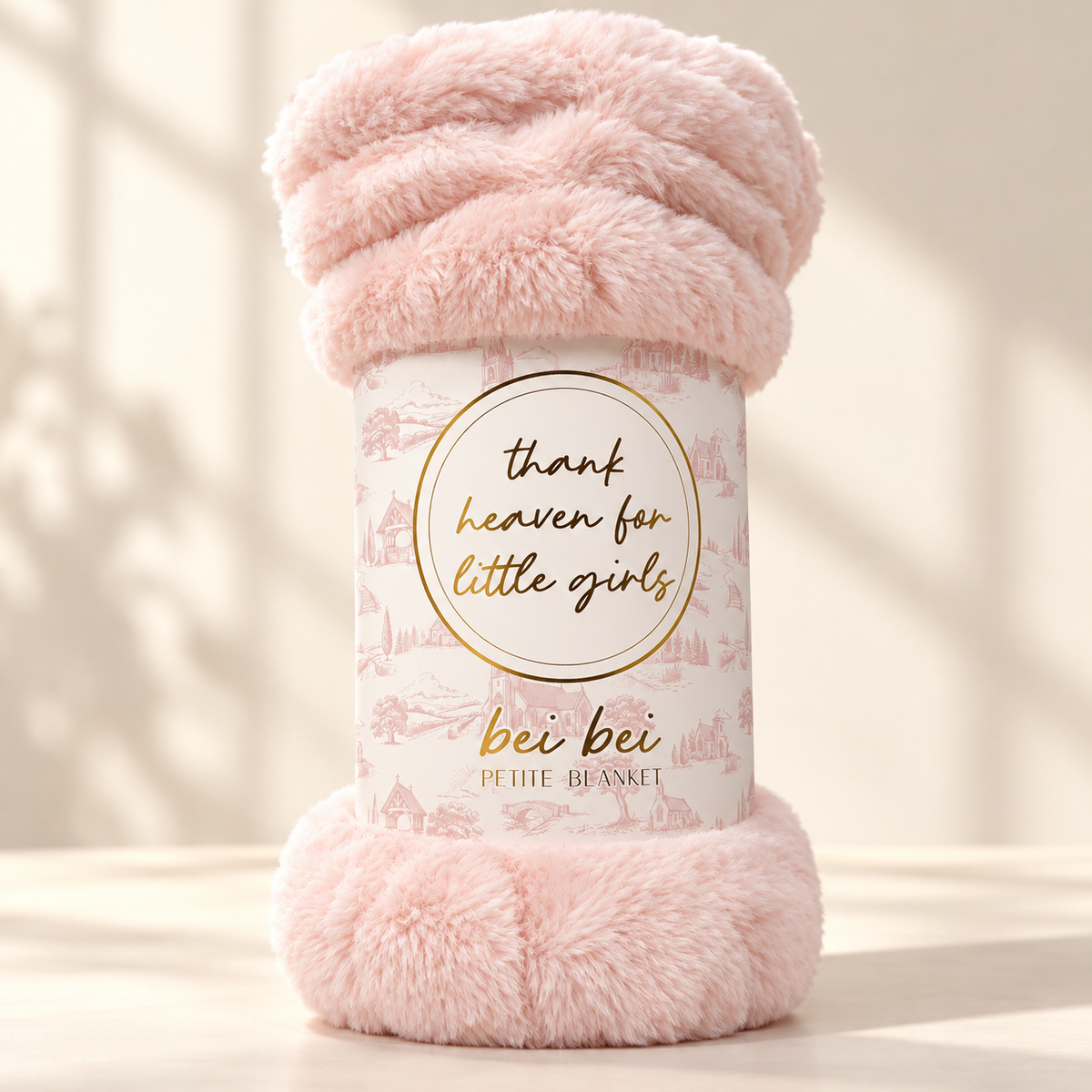 Thank Heaven......Girls Faux Fur Blanket | Petite