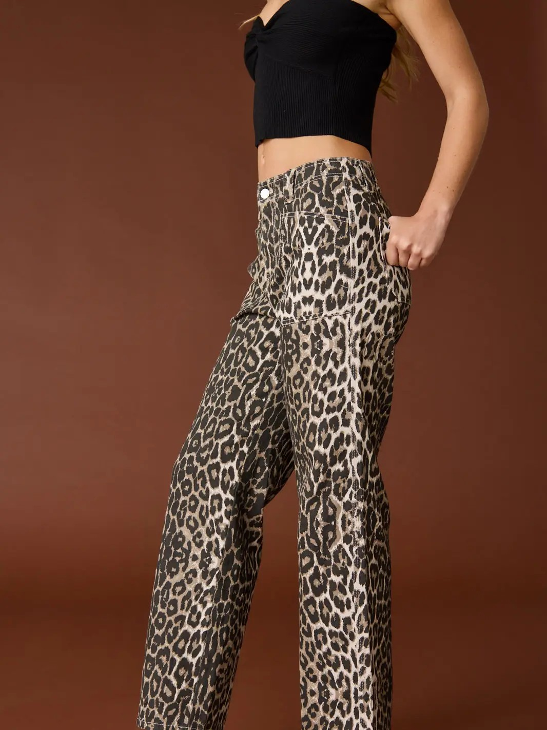 Stella Leopard Pants