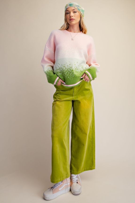 Sweet Pea Ombre Sweater