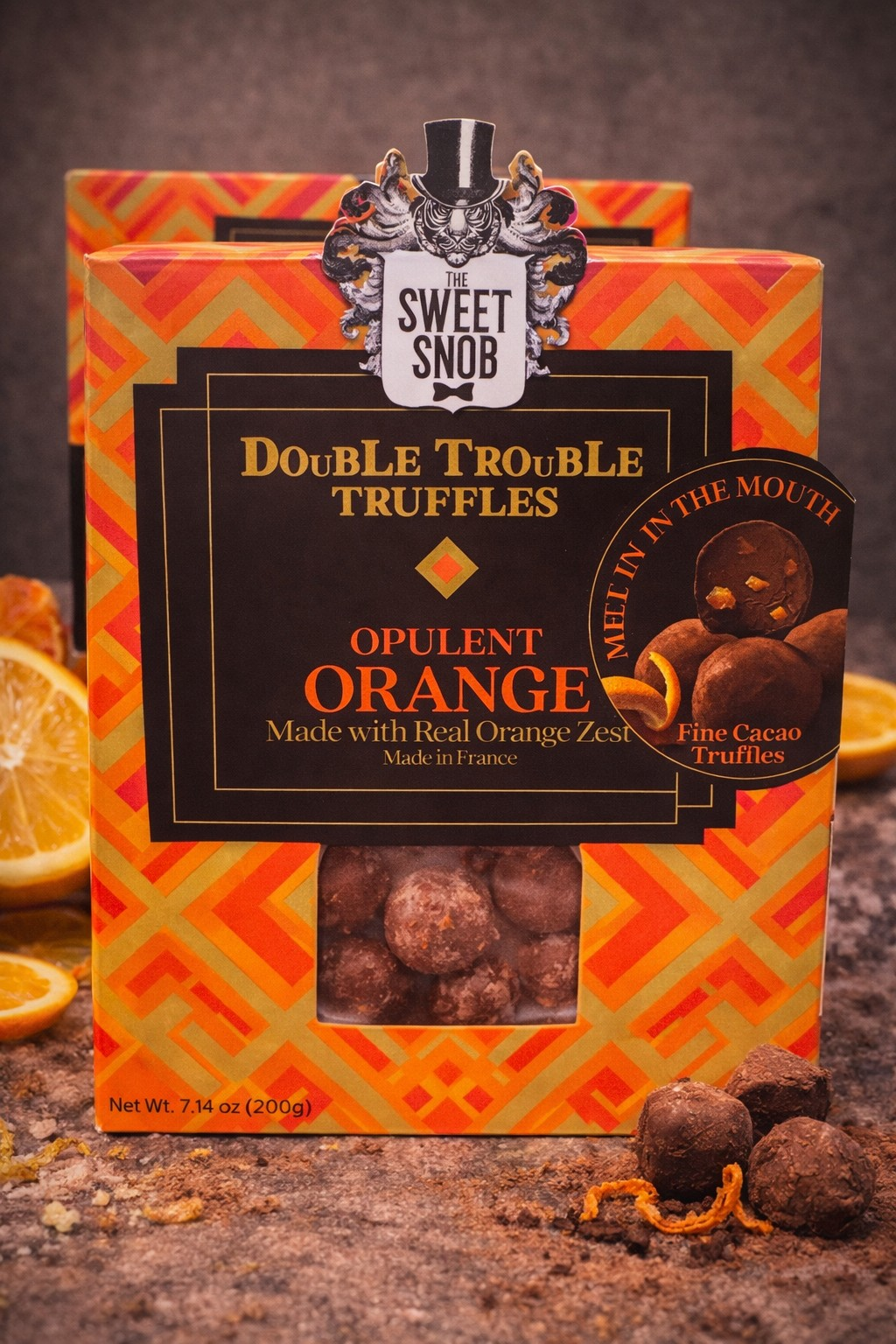 Double Trouble Orange Truffles | Sweet Snob