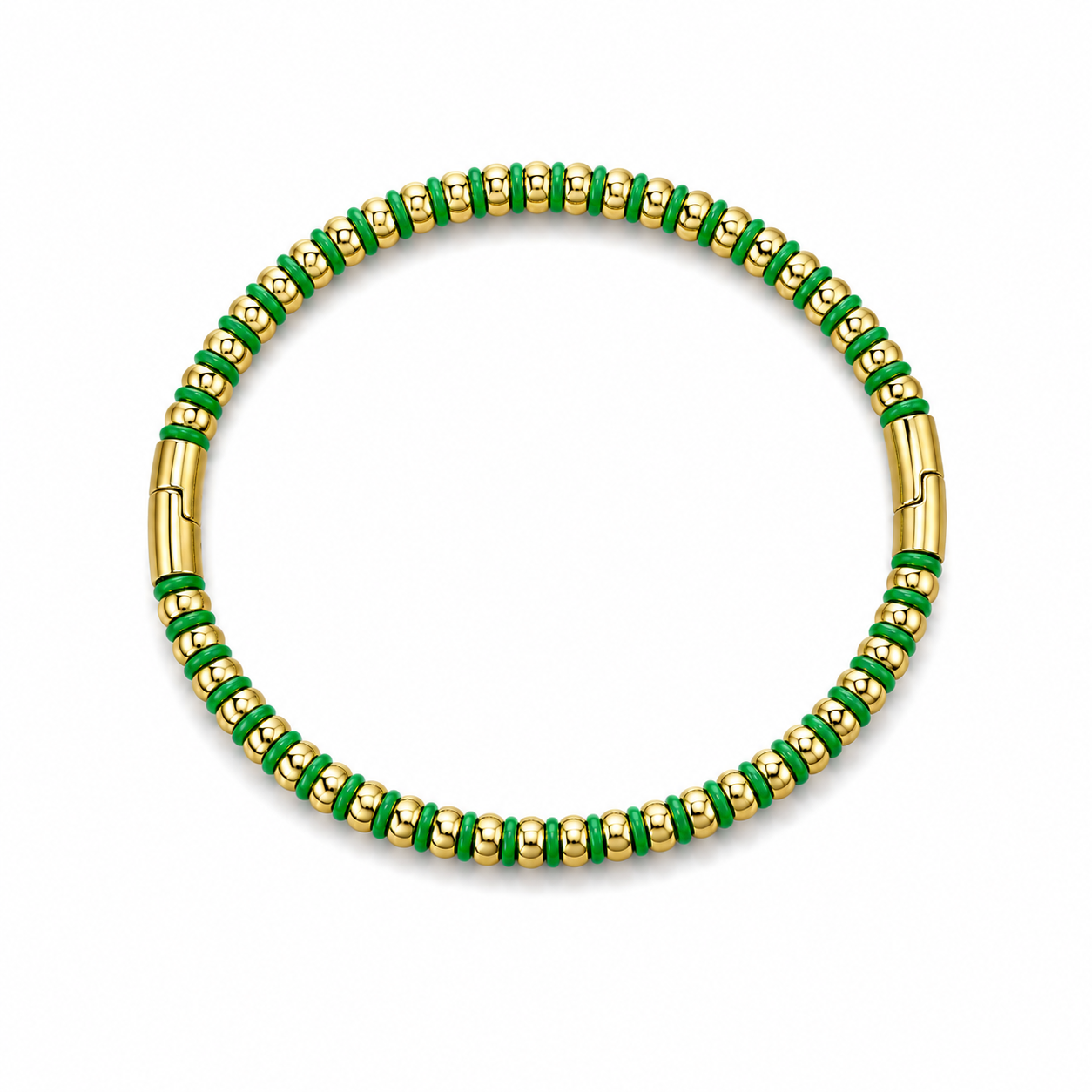 Ocean Line Bangle | Green