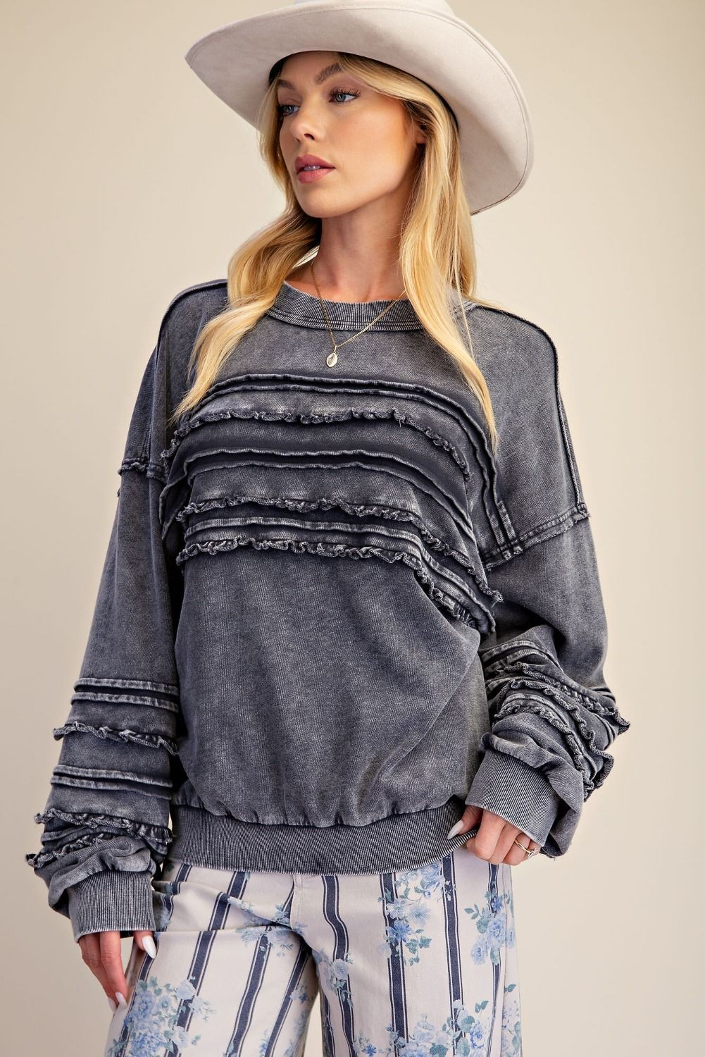 Ruffle Dreams Sweatshirt