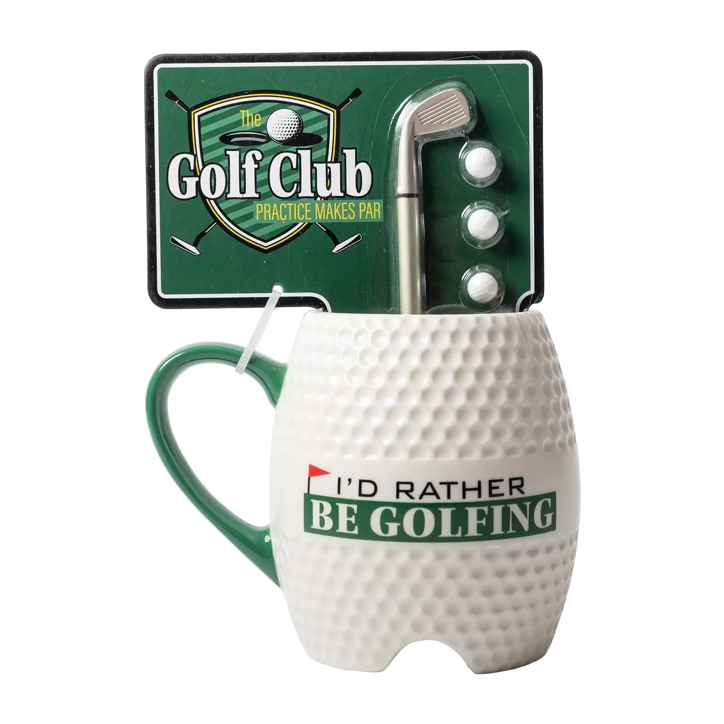 I'd Rather Be Golfing Mug And Pen Set