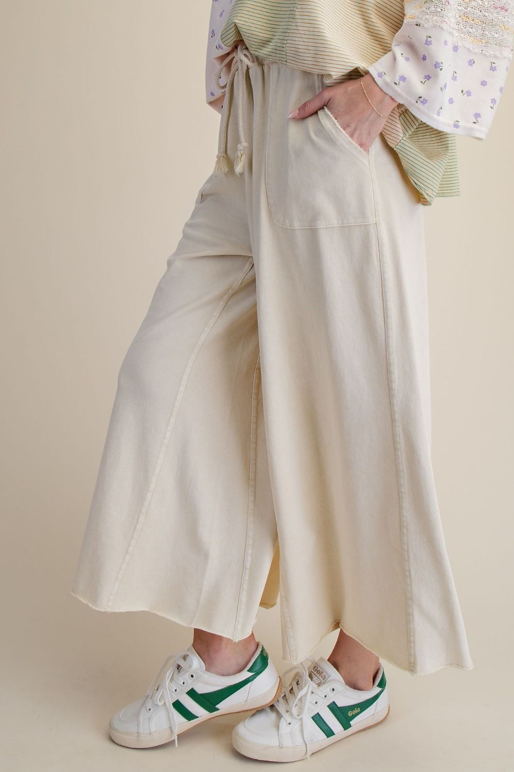 Keep it Casual Pants | Ecru