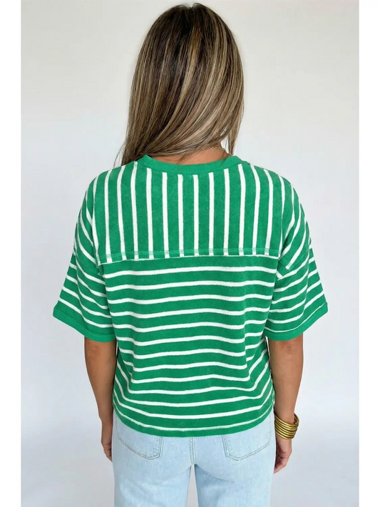 The Coastal Stripe Tee