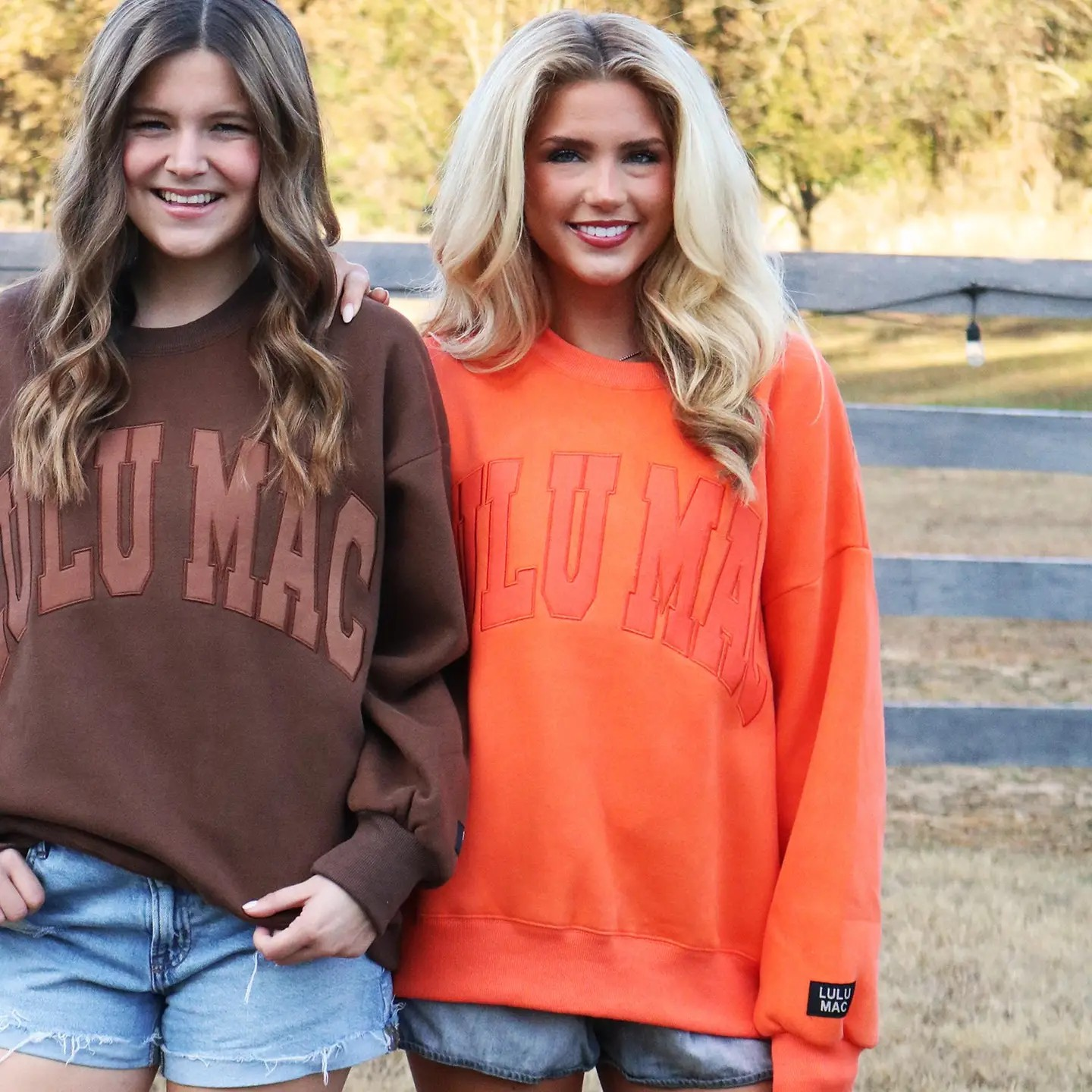 Orange LuLu Mac Sweatshirt | X-Small