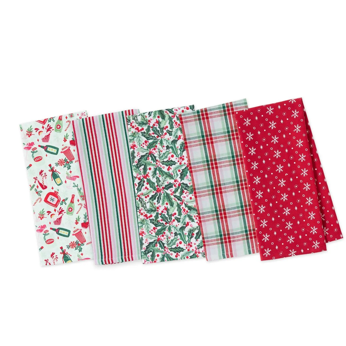 Holiday Spirit Assorted Dishtowels