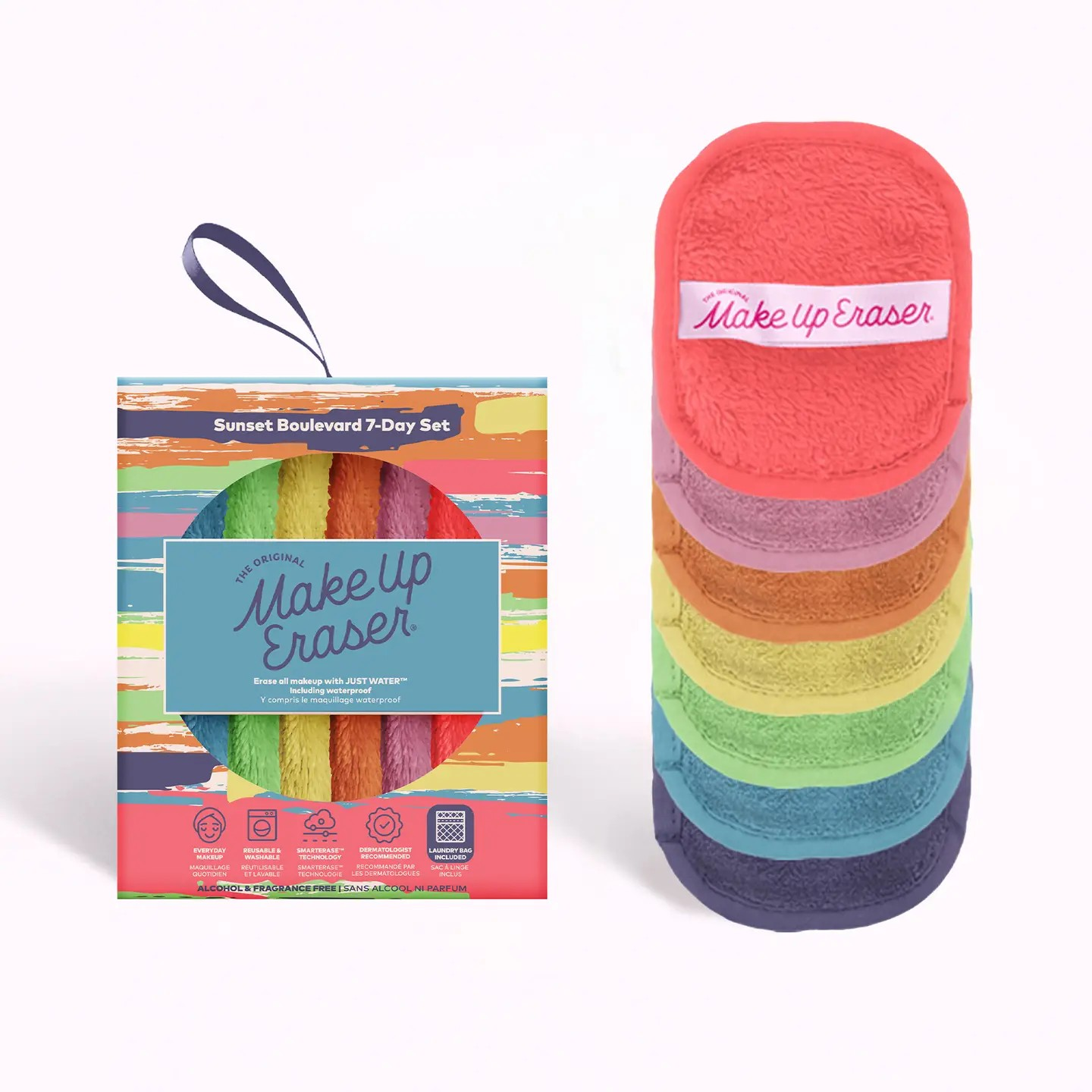 Sunset Boulevard Makeup Eraser 7-Day Set