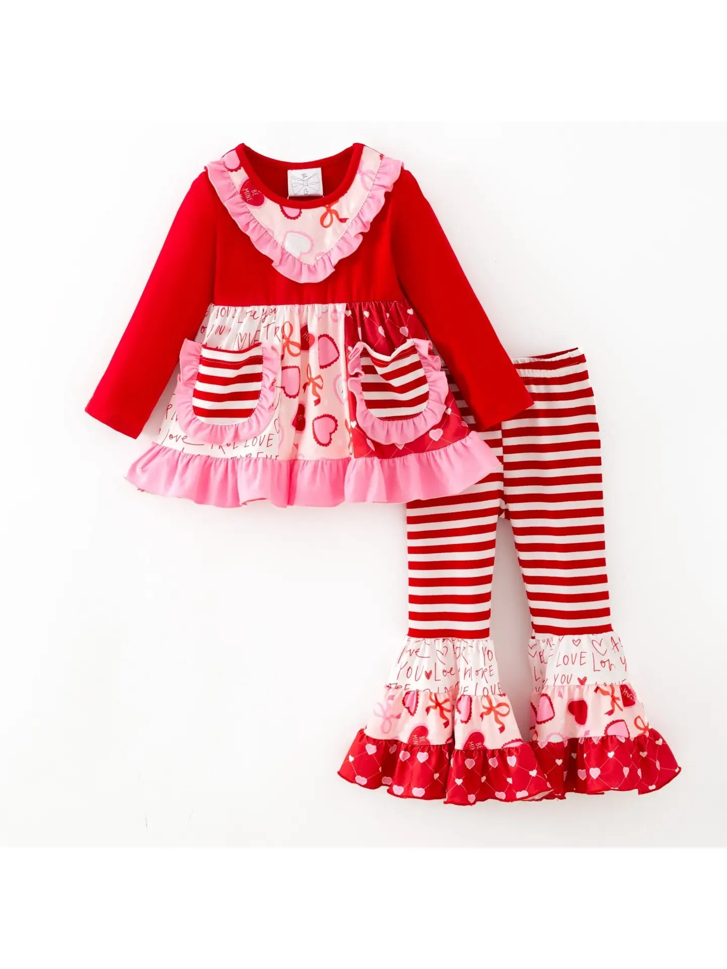 Cupid's Little Helper Bell Bottom Set