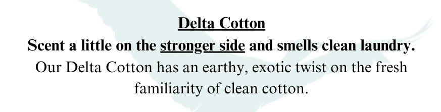Delta Cotton Laundry Detergent | MS. Candle Company