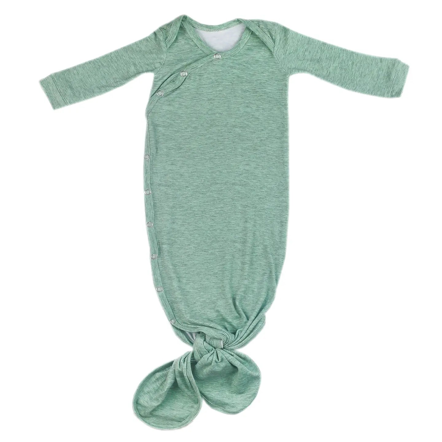 Newborn Knotted Gown | Emerson | Copper Pearl