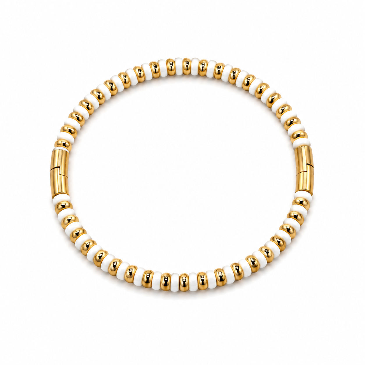 Ocean Line Bangle | White