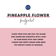 Pineapple Flower Pattern Play Signature Candle | capri BLUE