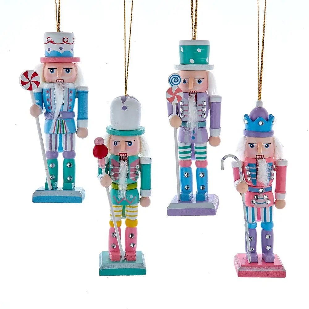 Pastel Nutcracker Ornaments