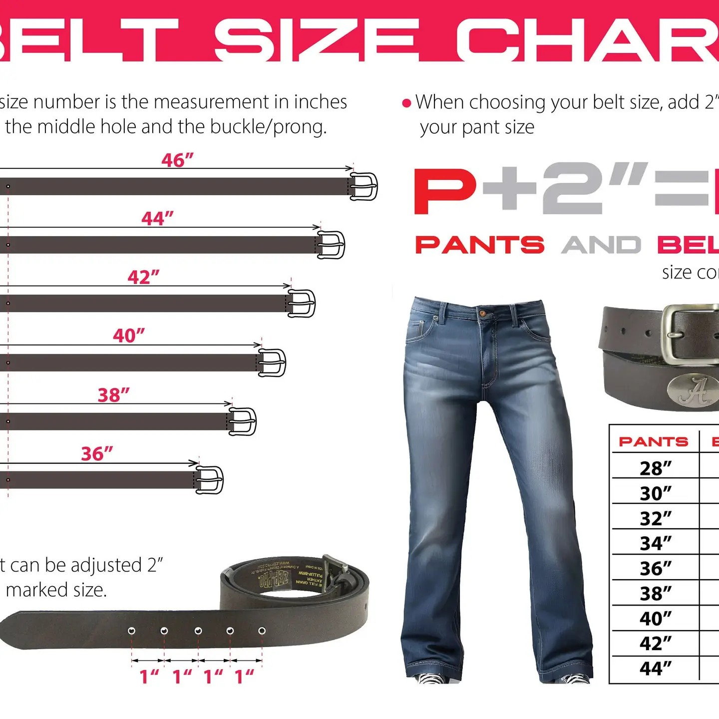 Arkansas Razorbacks Leather Belt
