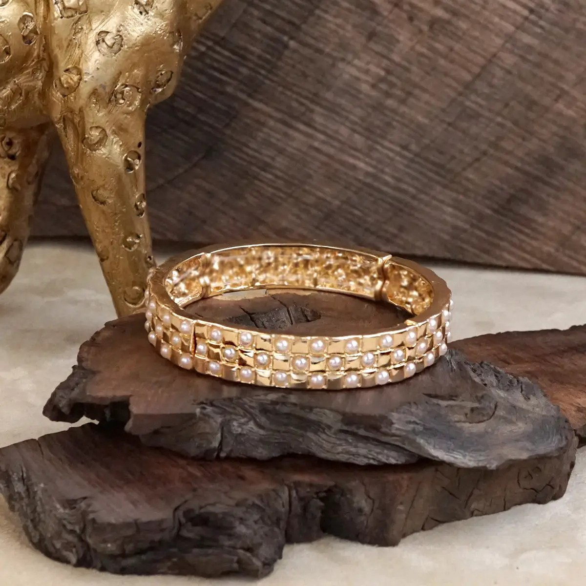 Lux Check Bangle