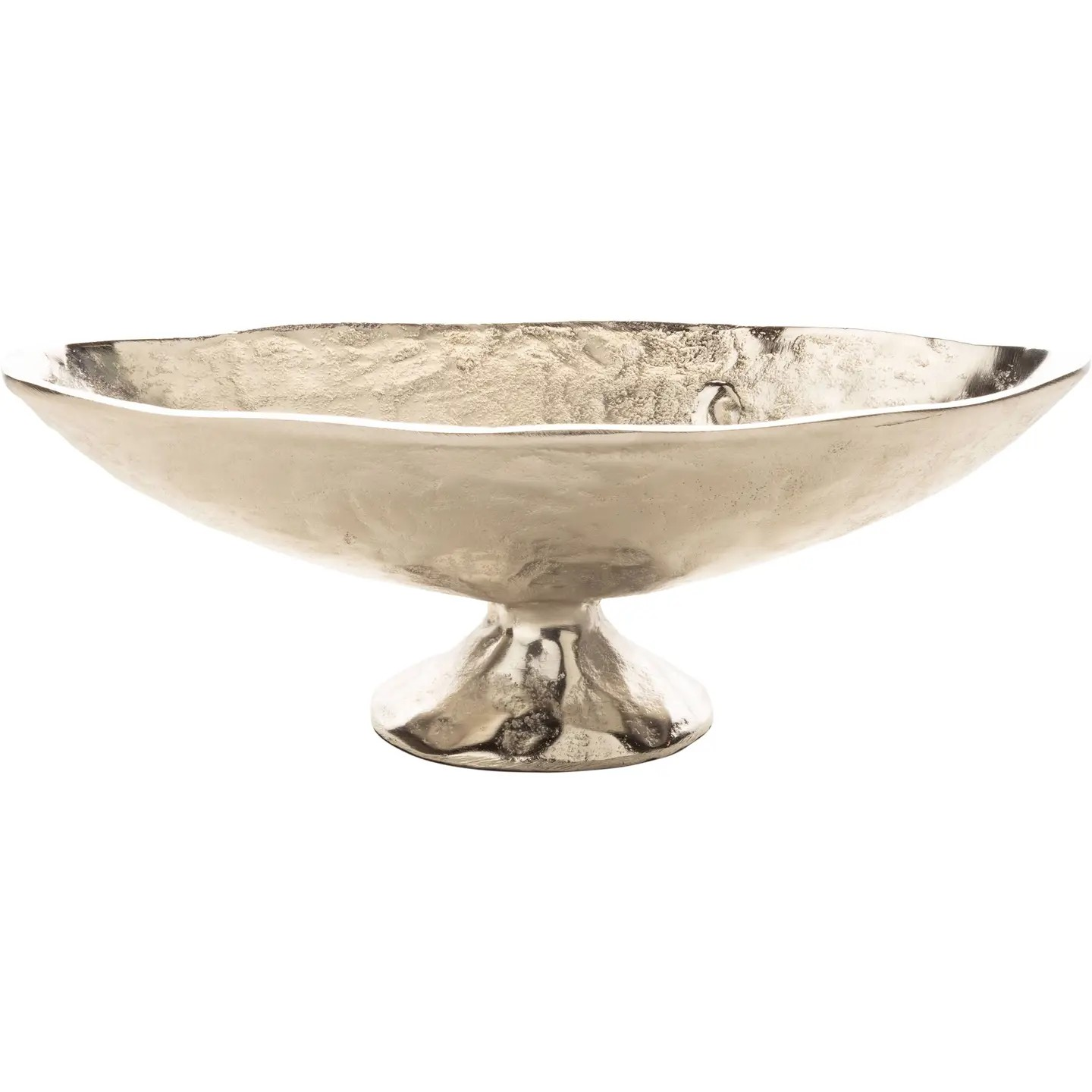 Long Oval Decorative Footed Bowl