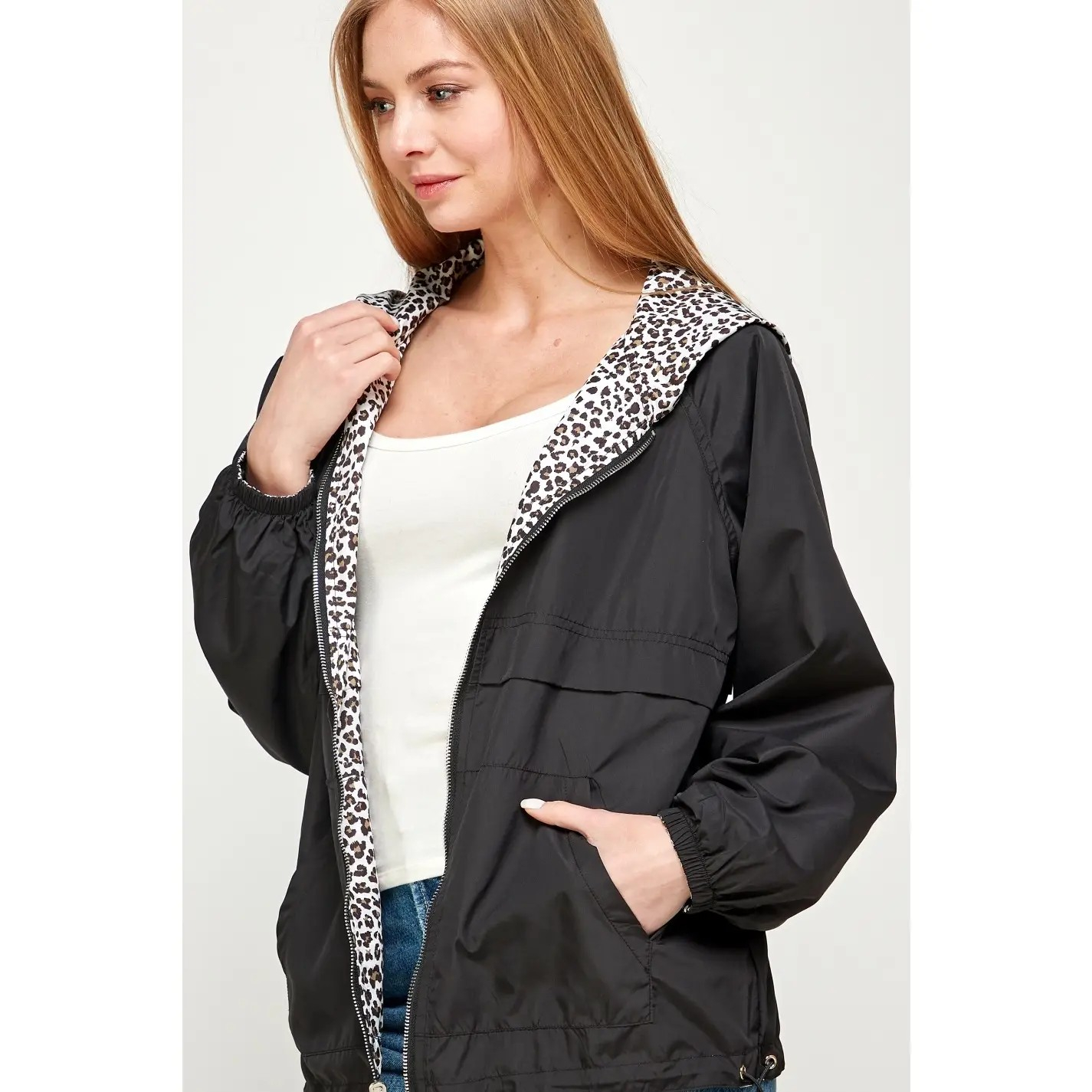 Wild Side Windbreaker | Reversible | Monogram Me