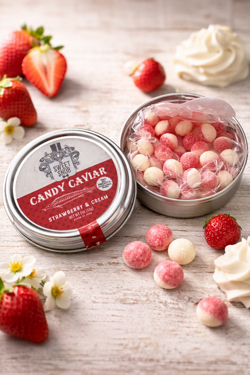 Candy Caviar | Strawberry & Cream | Sweet Snob