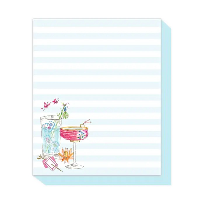 Mahjong Cocktails Short Stack Notebook