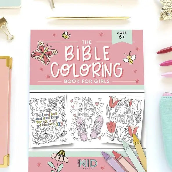 The Bible Coloring Book | For Girls