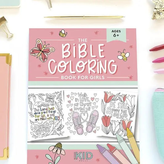 The Bible Coloring Book | For Girls