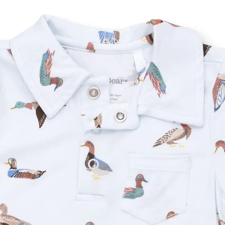 Little Mallard Romper 🦆🤍