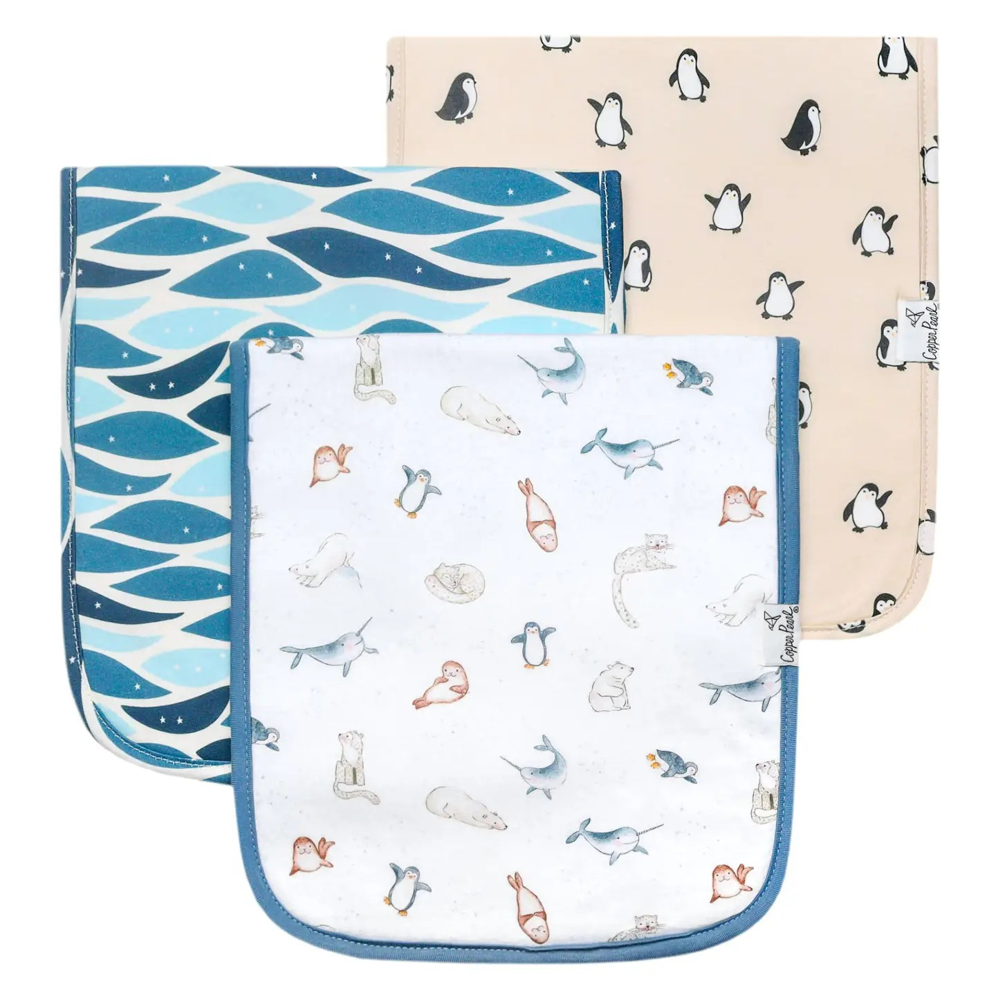 Artic Wonder Premium Burp Cloth | Copper Pearl