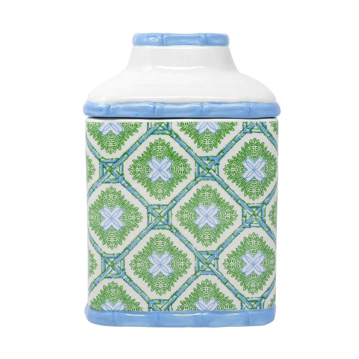 Bamboo Logo Trellis Tissue Holder