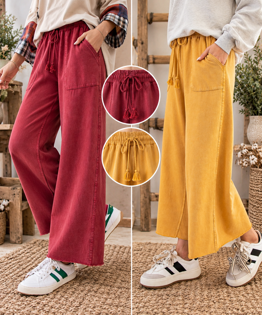 Boho Wide Leg Pants